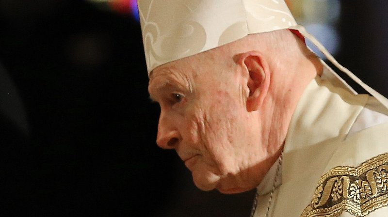Former cardinal and archbishop of Washington and Newark, N.J., Theodore McCarrick. (CNS photo/Bob Roller)