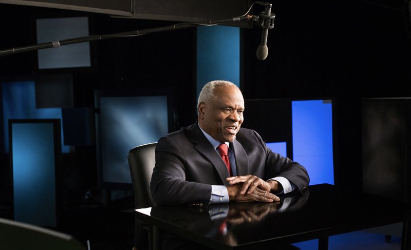 Clarence Thomas in “Created Equal: Clarence Thomas in His Own Words.” (© Manifold Productions)