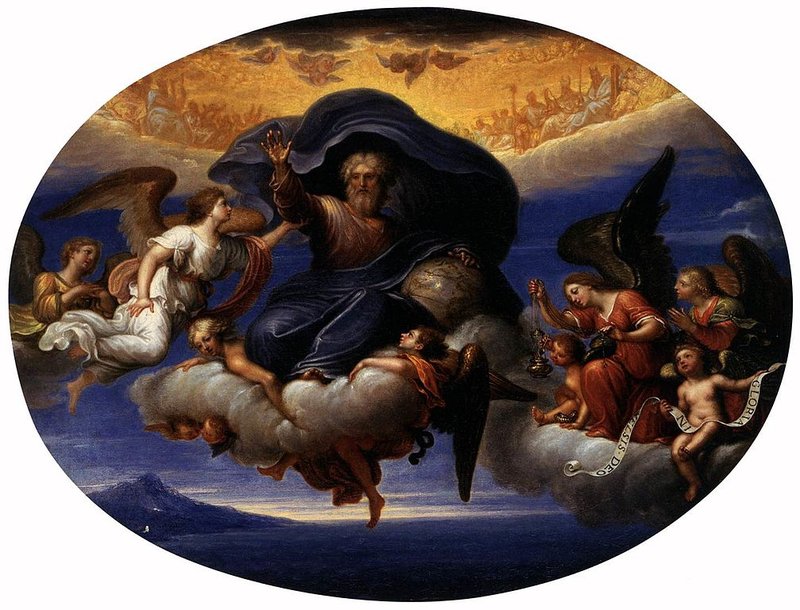 “God the Father,” by Pierre Mignard, 1612-1695, French. (Wikimedia Commons)