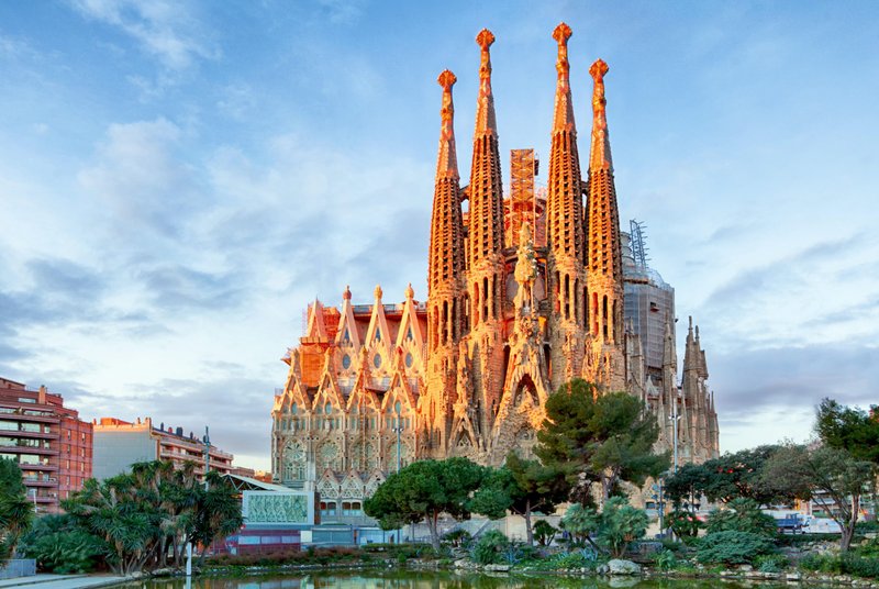 Barcelona’s famed Basilica de la Sagrada Familia. (Shutterstock)