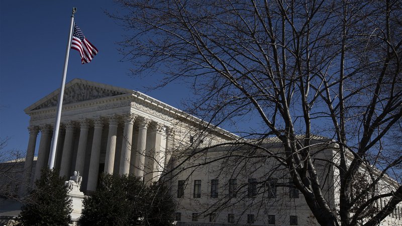 The U.S. Supreme Court is seen in Washington March 4, 2020. Before the high court hands down a decision on whether the Deferred Action for Childhood Arrivals program will remain, supporters of DACA tout recipients as important in coronavirus fight because of their professions. (CNS photo/Tyler Orsburn)