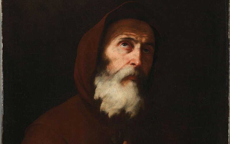 "Saint Francis of Paola," by Jusepe de Ribera, 1652. (Wikimedia Commons)