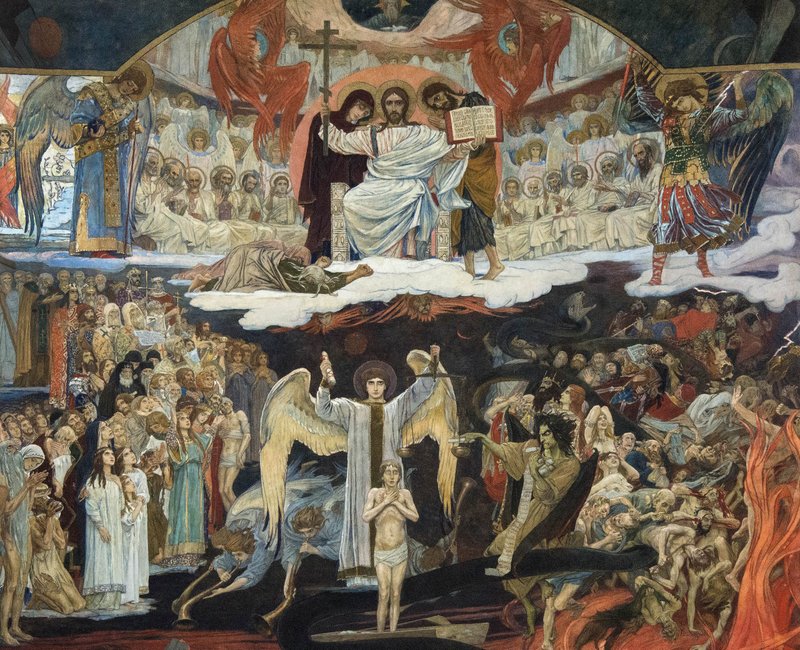 Viktor Vasnetsov's "The Last Judgment," 1904. (Wikimedia Commons)