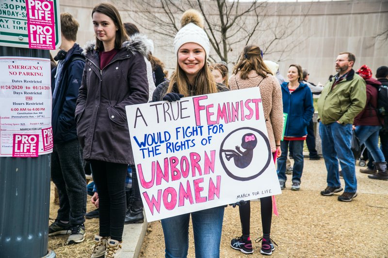 Pro-life supporters participate in the 46th annual March for Life in Washington, D.C., Jan. 18. (Jeffrey Bruno/Shutterstock)