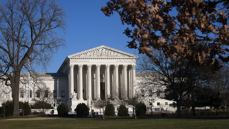 The U.S. Supreme Court is seen in Washington Feb. 27, 2020. Because of the coronavirus pandemic, cases like Catholic schools, and Little Sisters of the Poor have been postponed. (CNS photo/Tyler Orsburn)