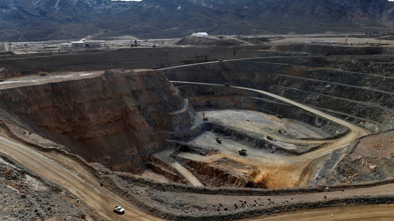 This is a rare earth open-pit mine in Mountain Pass, Calif., Jan. 30, 2020. This year's Earth Day, April 22, marks the 50th anniversary of the observance. (CNS photo/Steve Marcus, Reuters)