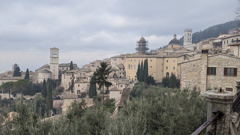 A view of Assisi. (Pablo Kay)