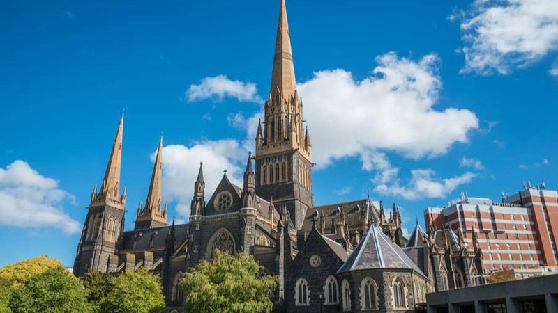 Saint Patrick Cathedral in Melbourne. (Boyloso/Shutterstock via CNA)