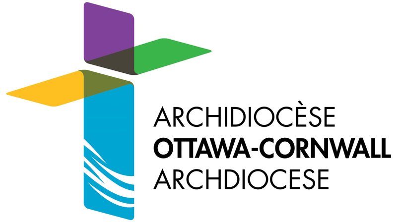 This is the official logo for Ontario's new Archdiocese of Ottawa-Cornwall, officially approved by the Vatican May 6, 2020. (CNS photo/courtesy Archdiocese of Ottawa-Cornwall)