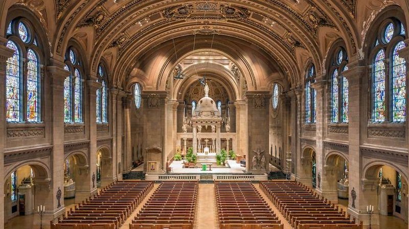 Interior of St. Mary's Basilica in Minneapolis. (Courtesy photo via CNA)
