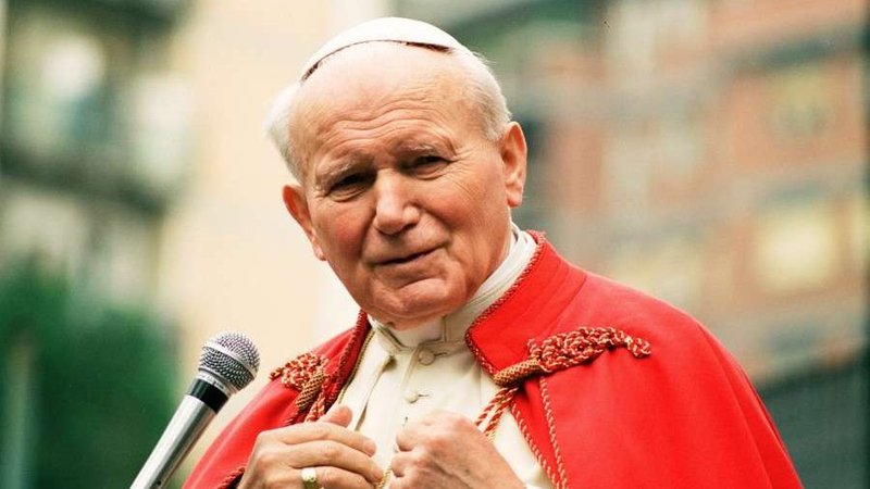 Pope John Paul II in 1996. (Vatican Media via CNA)