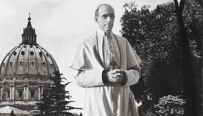 Pope Pius XII in an undated file photo inside Vatican City. (Vatican Media/Catholic News Service)