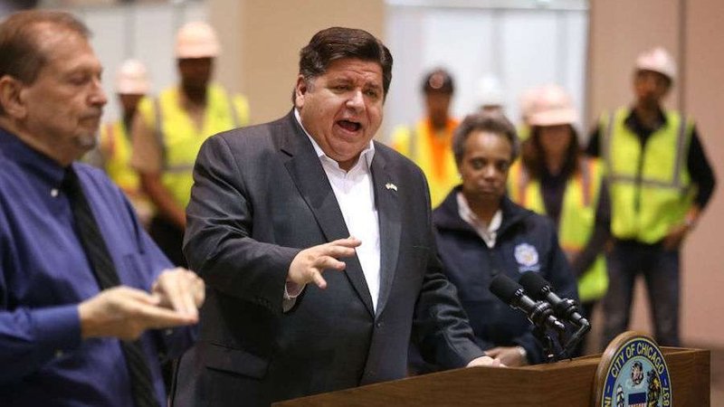Illinois Governor JB Pritzker. (Getty Images/Pool via CNA)