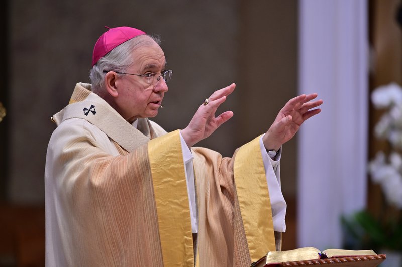 Archbishop José H. Gomez in a 2020 photo. (John McCoy)