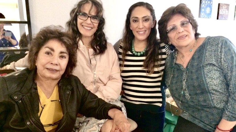 Estela Serrano (from left), Rosa Sepulveda, Estrella Arciba and Rebeca Arciba. (Photo submitted by Rosa Sepulveda)