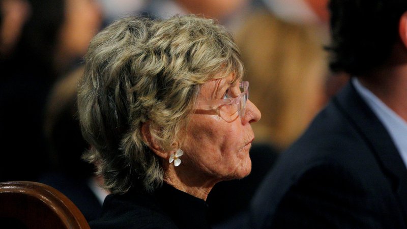 Jean Kennedy Smith, former U.S. ambassador to Ireland and the last surviving sibling of President John F. Kennedy, is seen in this 2009 file photo. She died June 17, 2020, at age 92. (CNS photo/Brian Snyder, Reuters)