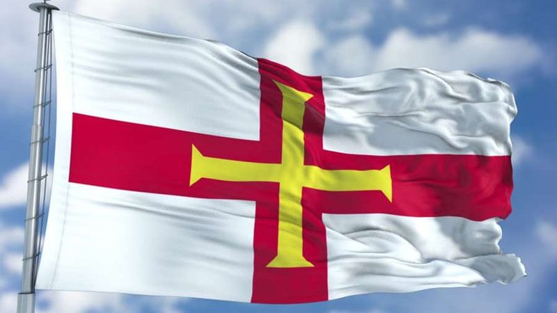 Guernsey flag. (Shutterstock via CNA)