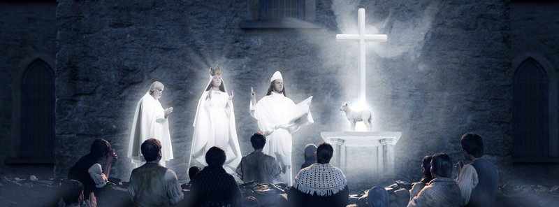 Promotional image for EWTN's "Hope: Our Lady of Knock." (Image via Facebook @KnockShrineFilm)