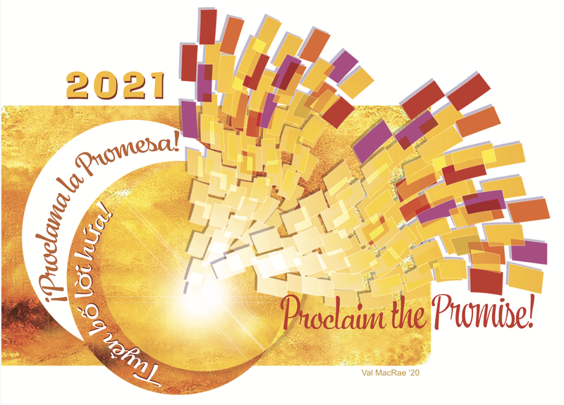 The theme of the 2021 Los Angeles Religious Education Congress is "Proclaim the Promise!"