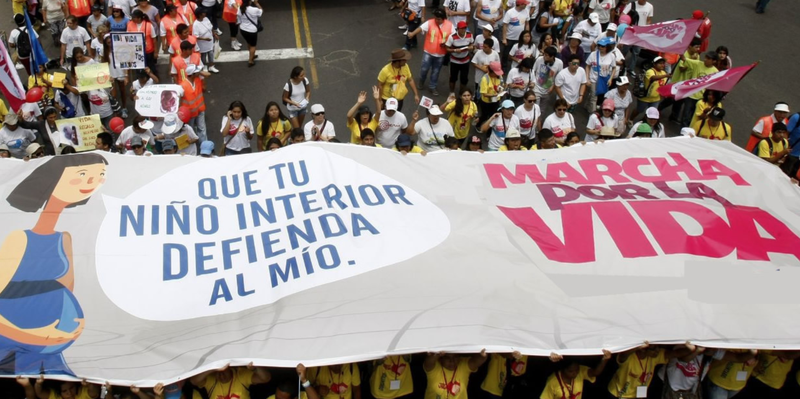 File photo of Argentina's March for Life. (Screenshot via marchaporladvida.com.ar)