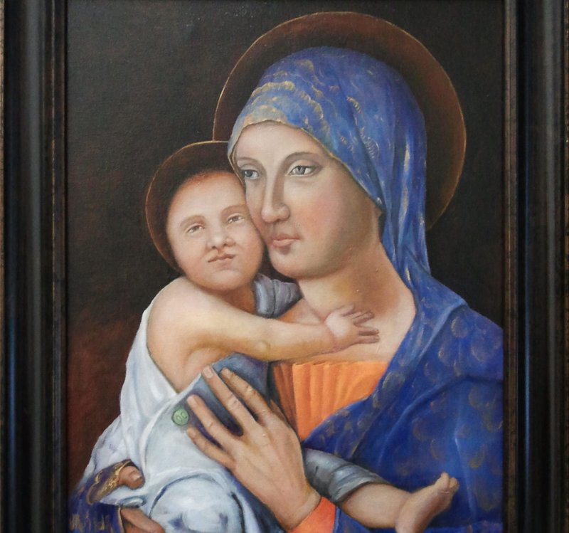 “Addiction Madonna,” by Mel Ahlborn. (Courtesy Mel Ahlborn)