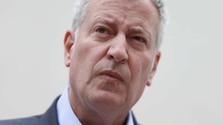 New York City Mayor Bill de Blasio. (Shutterstock via CNA)