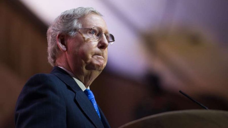 Mitch McConnell. (Shutterstock via CNA)