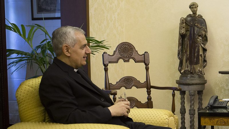 Archbishop Giuseppe Pinto in 2014. (CNS photo/Tyler Orsburn)
