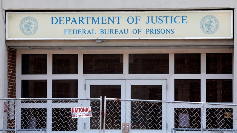 A Federal Bureau of Prisons building is pictured in the Brooklyn borough of New York City July 6, 2020. (CNS photo/Mike Segar, Reuters)