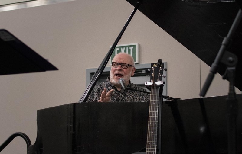 Composer David Haas speaks at a workshop at the Religious Education Congress in Feb. 2020. (John Michael Filippone)