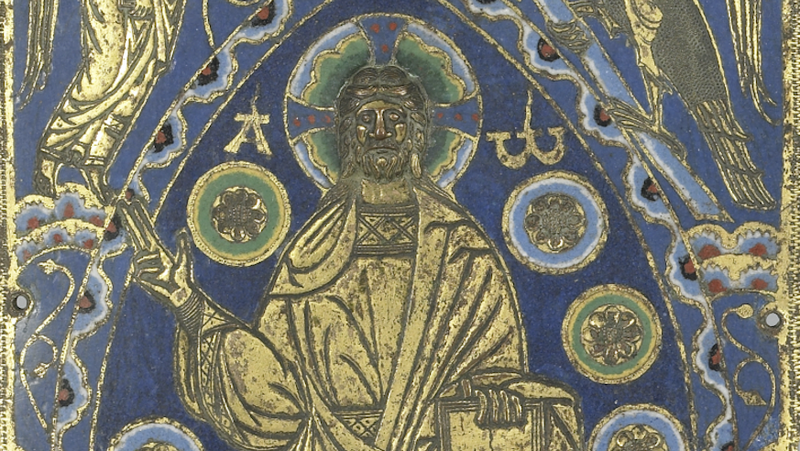 “Christ in Majesty,” anonymous, French. (Wikimedia Commons)