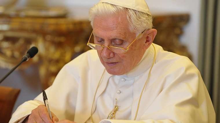 Pope Benedict XVI on Aug. 28, 2010. (L'Osservatore Romano via CNA)