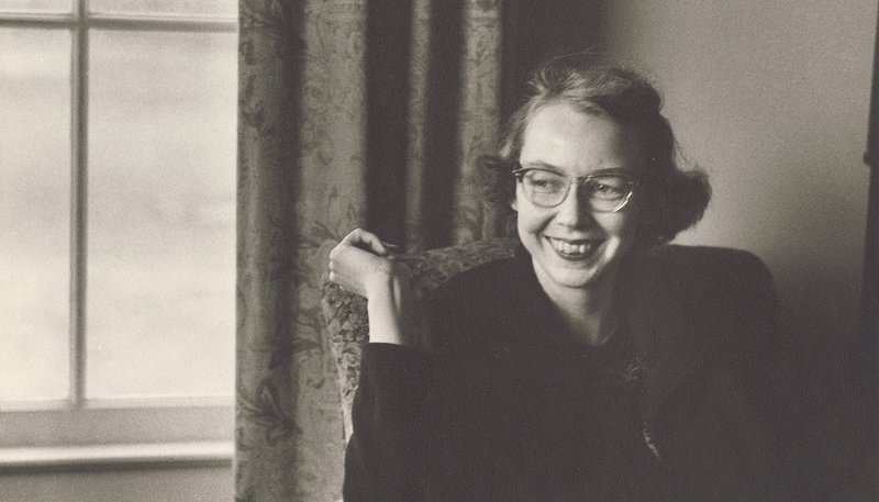 Flannery O'Connor in an undated photo. “Flannery: The Storied Life of the Writer from Georgia,” a documentary about the life and writings of Catholic writer O'Connor, opens in select virtual cinemas nationwide July 17. The Catholic News Service classification is A-III — adults. Not rated by the Motion Picture Association. (CNS photo/courtesy 11th Street Lot)