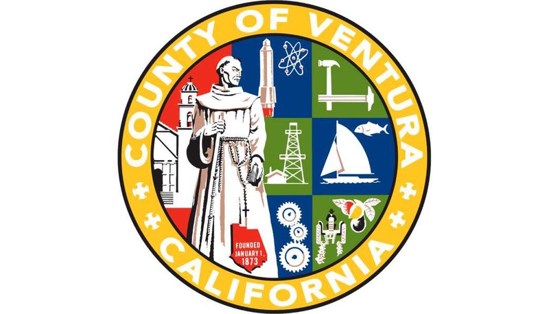 The seal of Ventura County, California. (Image via CNA)
