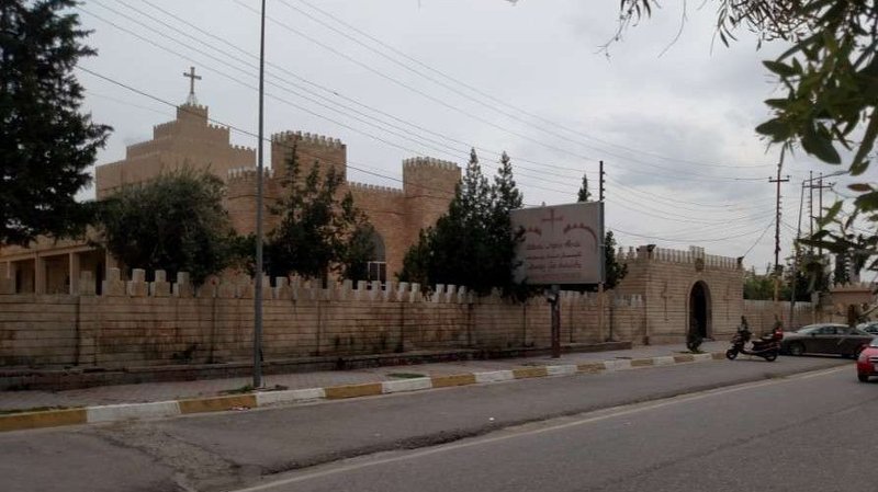 Chaldean Catholic Cathedral of St. Joseph in Ankawa, Iraq. (CNA)