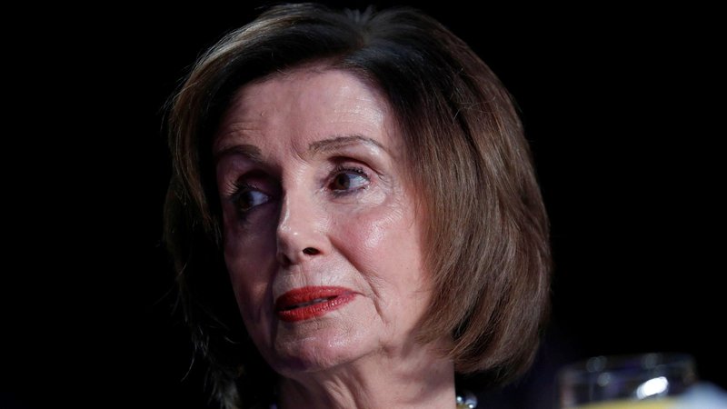 U.S. House Speaker Nancy Pelosi, D-Calif., attends the National Prayer Breakfast in Washington Feb. 6, 2020. (CNS photo/Leah Millis, Reuters)