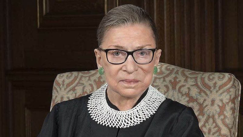 The late Justice Ruth Bader Ginsburg. (United States Supreme Court via CNA)