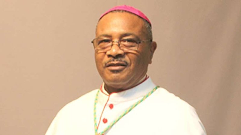 Bishop Lawrence Nicasio of Belize City. (CNA file photo)