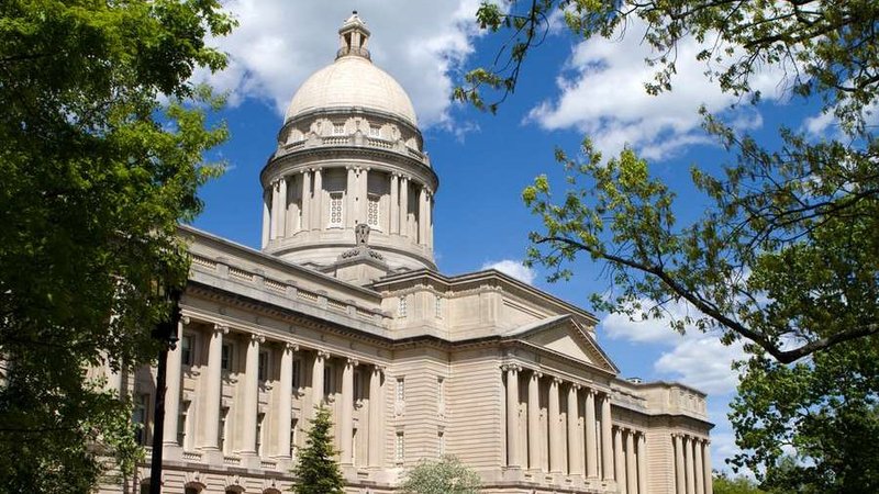 Kentucky state capitol, Frankfort, Ky. (Steven Frame/Shutterstock via CNA)