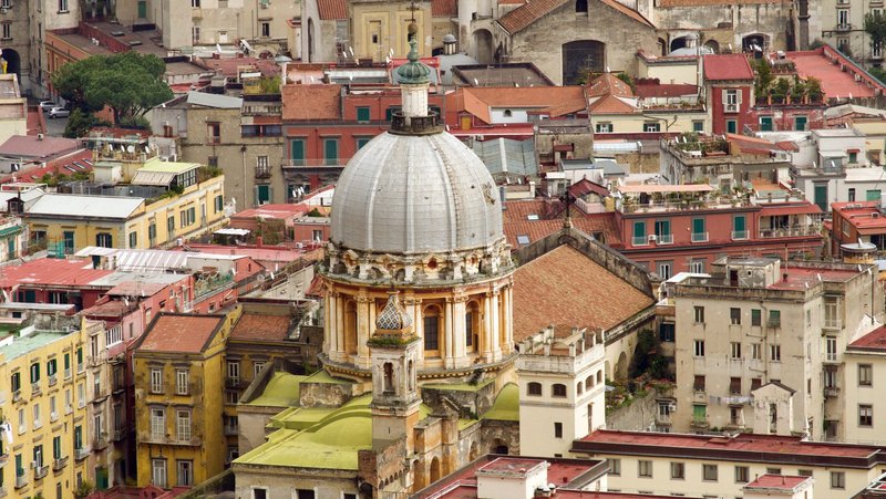 A church is pictured in Rome in this April 27, 2020, file photo. Italian bishops said that churches will remain open for prayer and public Masses even as the Italian government continues to impose new restrictions to prevent the further spread of COVID-19. (CNS photo/Carlos Brigo, Latin America News Agency/Reuters)