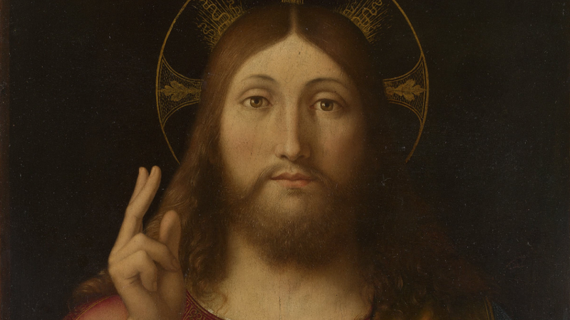 "Salvator Mundi," by Andrea Previtali.