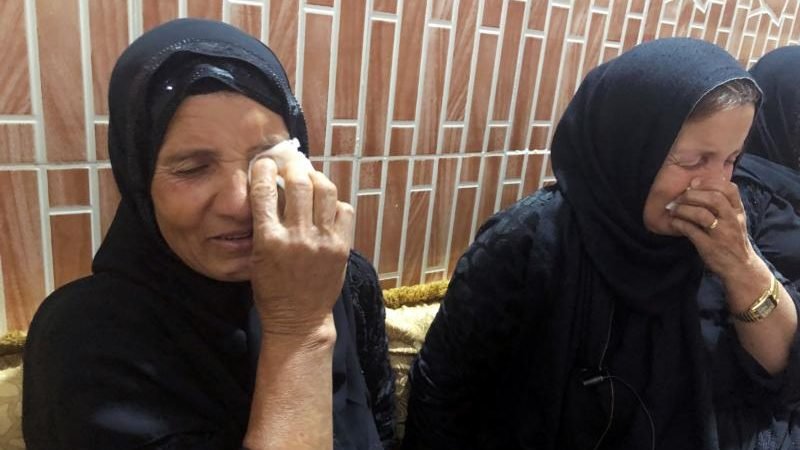 Women mourn the death of a man who was killed in a Turkish airstrike in Sheladize, Iraq, June 22, 2020. (CNS/Kawa Omar, Reuters via Crux)