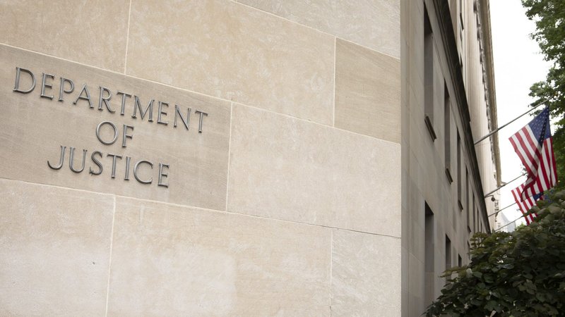 The Department of Justice building in Washington is seen July 30, 2018. (CNS photo/Tyler Orsburn)