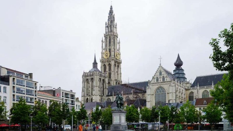 The Cathedral of Our Lady in Antwerp, Belgium. (Alvesgaspar/Wikimedia Commons, CC BY-SA 4.0 via CNA)