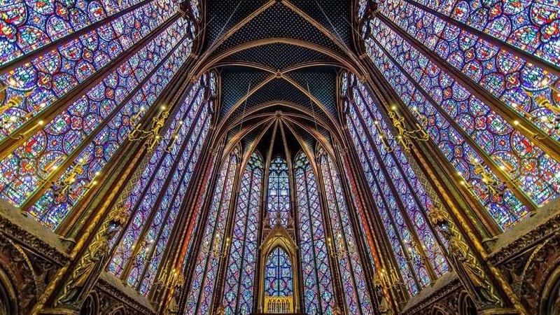 Sainte-Chapelle, the 13th-century chapel built by French King Louis IX to house Christ's crown of thorns. (Chris Chabot/Flickr, CC BY-NC 2.0 via CNA)