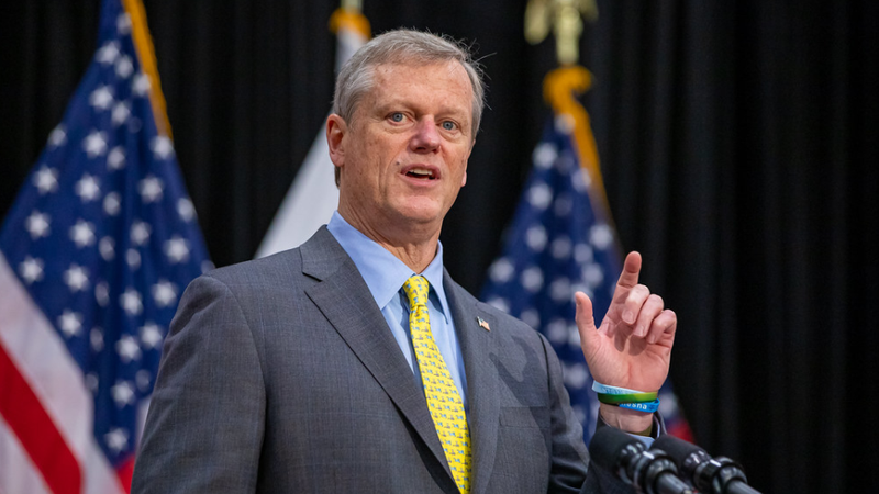 Governor Charlie Baker. (Office of the Governor of Massachusetts Flickr.com/massgovernor, CC BY-NC-SA 2.0 via CNA)