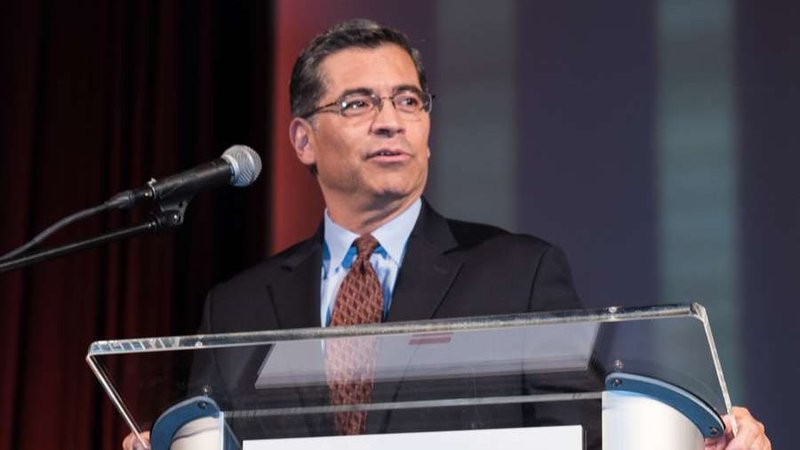 California Attorney General Xavier Becerra. (Shutterstock via CNA)