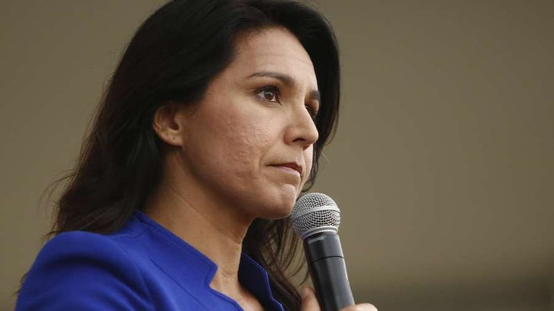 Rep. Tulsi Gabbard. (vasilis asvestas/Shutterstock via CNA)