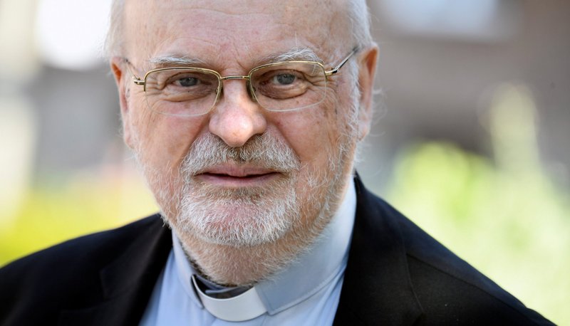 Bishop Anders Arborelius of Stockholm is pictured in a 2017 file photo. (CNS photo/Johan Nilsson, TT News Agency via Reuters)