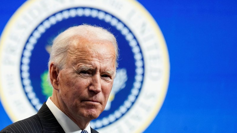 President Joe Biden speaks at the White House in Washington Jan. 25, 2021, about his administration's plans to strengthen American manufacturing through the federal procurement process. (CNS photo/Kevin Lamarque, Reuters)